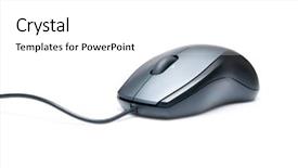  Presentation with modern - Colorful slides enhanced with buttons grey shadow - new modern mouse isolated backdrop and a white colored foreground