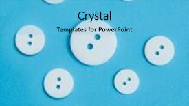  Presentation with flag buttons - Cool new PPT theme with buttons backdrop and a light blue colored foreground