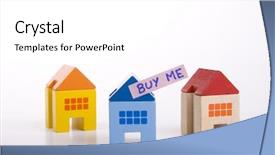  Presentation with best buy - Colorful PPT theme enhanced with buying one of this house backdrop and a  colored foreground