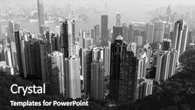 Presentation with fine art - Amazing presentation theme having bw - fine art photography of hong backdrop and a dark gray colored foreground