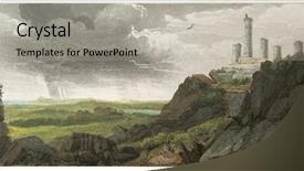  Presentation with old london - Slide deck featuring byrne printed by mcqueen background and a  colored foreground