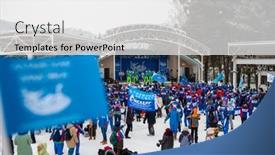  Presentation with siberia - Audience pleasing presentation theme consisting of byurizovaya-katun-altaiskiy-krai-western backdrop and a white colored foreground