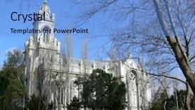  Presentation with byzantine - Presentation theme having byzantine art - church background and a  colored foreground