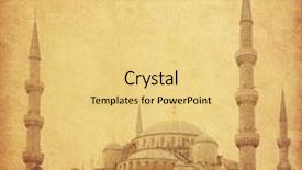  Presentation with sultan mosque in singapore muslim - Presentation design enhanced with byzantine art - sultan ahmed mosque blue mosque background and a yellow colored foreground