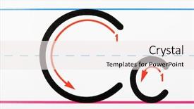  Presentation with page - Slides having c language - close up of letter c background and a sky blue colored foreground
