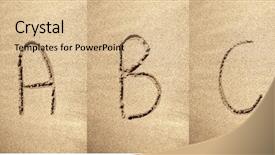  Presentation with fonts - PPT theme consisting of c language - concept or conceptual abstract set background and a lemonade colored foreground