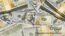  Presentation with abstract - Colorful presentation theme enhanced with c note - abstract stacks of the u backdrop and a soft green colored foreground