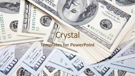  Presentation with 20 dollar bill - PPT layouts enhanced with c note - new 100 dollar bill background and a lemonade colored foreground