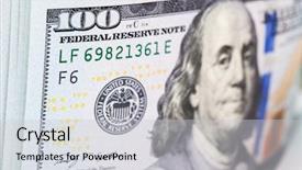  Presentation with 20 dollar bill - Cool new presentation theme with c note - new 100 dollar bill backdrop and a  colored foreground