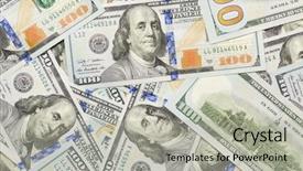  Presentation with depletion layer - Presentation design consisting of c note - several scattered layer background and a light gray colored foreground