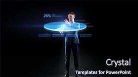  Presentation with black technology - PPT layouts enhanced with c project - business people and future technology background and a  colored foreground