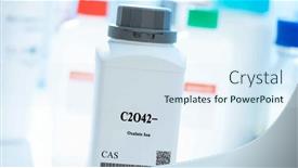  Presentation with ion - PPT layouts featuring c2o42-oxalate-ion-cas-chemical background and a sky blue colored foreground