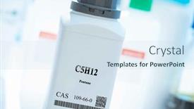  Presentation with packaging - Presentation consisting of c5h12-pentane-cas-109-66 background and a  colored foreground
