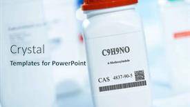  Presentation with plastic packaging - Slides featuring c9h9no-4-methoxyindole-cas-4837 background and a sky blue colored foreground