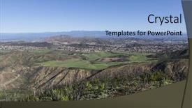  Presentation with california - Amazing presentation having ca - santa rosa valley in ventura backdrop and a light blue colored foreground