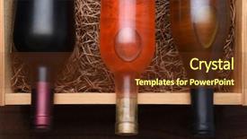  Presentation with cabernet - Audience pleasing PPT layouts consisting of cabernet blush and chardonnay backdrop and a tawny brown colored foreground