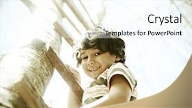  Presentation with kids - Colorful slide set enhanced with cabin woods - kids having fun with instagram backdrop and a  colored foreground