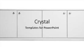  Presentation with modern - Slides with cabinet - modern wardrobe on white background background and a white colored foreground