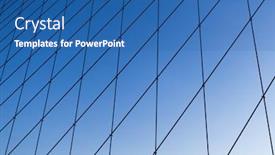  Presentation with new york - Colorful slides enhanced with cables-over-new-york-city backdrop and a ocean colored foreground