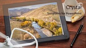  Presentation with fall scenes - Colorful slides enhanced with caccing - cache la poudre river backdrop and a coral colored foreground