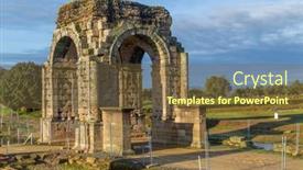  Presentation with roman ruins - 