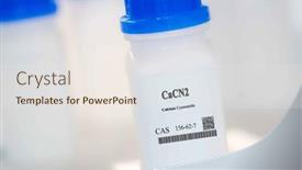  Presentation with calcium - Slides enhanced with cacn2-calcium-cyanamide-cas-156 background and a sky blue colored foreground