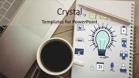  Presentation with light bulb or lightbulb - Amazing presentation theme having caculators - composite image of light bulb backdrop and a  colored foreground