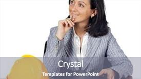  Presentation with mechanical engineering engineer tools - Slides with golden pie chart with silver background and a soft green colored foreground.