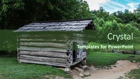  Presentation with 18th century - PPT theme having cades-cove-tennessee-usa-august background and a tawny brown colored foreground