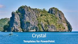  Presentation with philippines - Amazing presentation having cadlao island islands el nido palawan philippines backdrop and a teal colored foreground