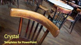  Presentation with vienna - Presentation enhanced with cafe in vienna austria one of the most famous coffee houses in the city background and a tawny brown colored foreground