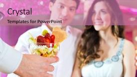  Presentation with ice cream - Cool new PPT layouts with get an ice cream serv backdrop and a  colored foreground