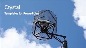  Presentation with cctv - Beautiful PPT layouts featuring cage in a bad neighbourhood backdrop and a  colored foreground