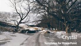  Presentation with scottish highlands - Amazing presentation design having cairngorms - glen tillt perthshire scottish highlands backdrop and a  colored foreground