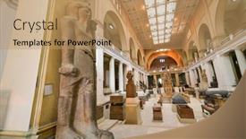  Presentation with egypt museum - Cool new PPT theme with cairo-egypt-02-january-2016 backdrop and a coral colored foreground