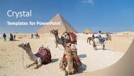  Presentation with egypt pyramid - 