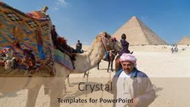  Presentation with egypt pyramid - 