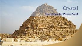  Presentation with egypt pyramid - 