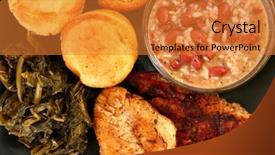  Presentation with cajun - Amazing presentation theme having cajun flavored catfish and chicken backdrop and a  colored foreground