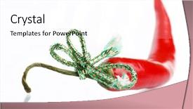  Presentation with red chilli - Amazing theme having cajun restaurant - red hot chilli pepper backdrop and a  colored foreground