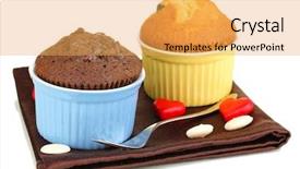  Presentation with baking cake - Amazing presentation having portrait of a beekeeper on apiary at hive backdrop and a gray colored foreground