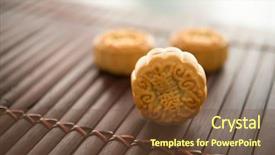  Presentation with moon - Audience pleasing theme consisting of cakes is traditionally baked past backdrop and a tawny brown colored foreground