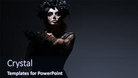  Presentation with catrina - PPT layouts featuring calavera-catrina-in-the-dark background and a wine colored foreground