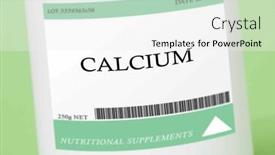  Presentation with calcium - PPT layouts enhanced with calcium-essential-for-bone-health background and a white colored foreground