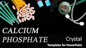  Presentation with homeostasis - Theme having calcium-phosphate-homeostasis-text background and a black colored foreground