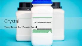  Presentation with preservative - Presentation having calcium-propionate-is-a-preservative background and a soft green colored foreground