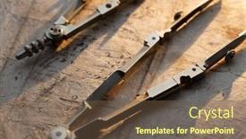  Presentation with drafting - Presentation enhanced with calculation-and-drafting-retro-style background and a tawny brown colored foreground