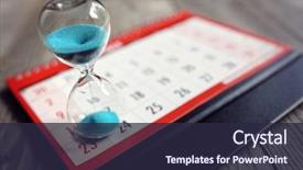  Presentation with important - Cool new theme with calendar concept for time backdrop and a wine colored foreground