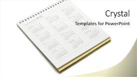  Presentation with calendar of november 2018 - PPT layouts with calendar isolated on white background background and a  colored foreground