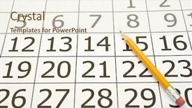  Presentation with page - Amazing PPT theme having calendar march 2010 with page backdrop and a  colored foreground